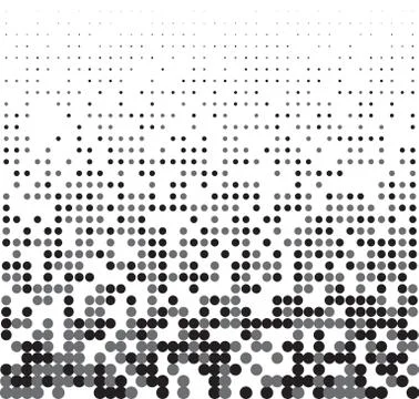 Seamless halftone background Stock-Illustration