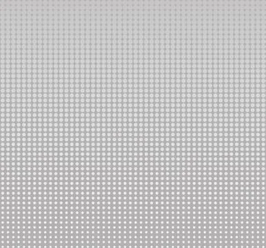 Seamless halftone circle dots abstract vector background or texture for desig Stock Illustration