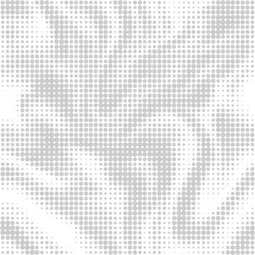 Seamless halftone dots camouflage pattern. Vector Stock Illustration