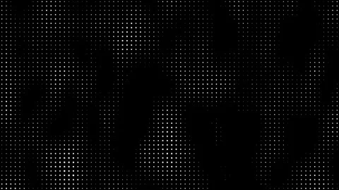 Seamless - Halftone dots motion background, Wave pattern. Motion graphic design Stock Footage 303344330