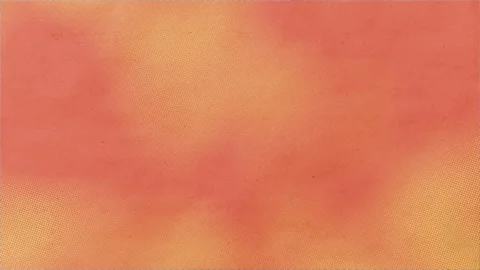 Seamless Halftone Loop Warm Orange And Yellow Gradient Background Stock Footage 309621374