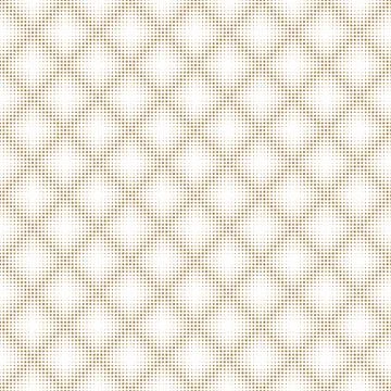 Seamless halftone vector background .Brown color circles. Stock Illustration