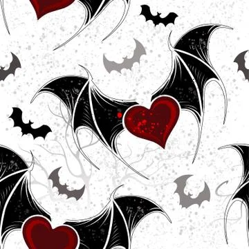 Seamless on Halloween Stock Illustration