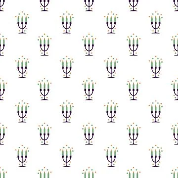 Seamless Halloween pattern Stock Illustration