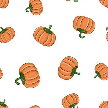 Seamless halloween pattern Stock Illustration