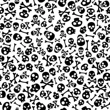 Seamless Halloween Pattern Stock Illustration