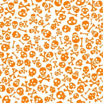 Seamless Halloween Pattern Stock-Illustration
