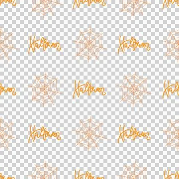 Seamless Halloween Pattern Vector Art Illustration Illustrazione stock