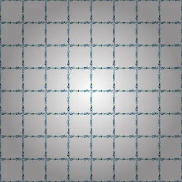 Seamless. Hand drawn frames. Vector. Blank white, blue and neutral square cadre Stock Illustration