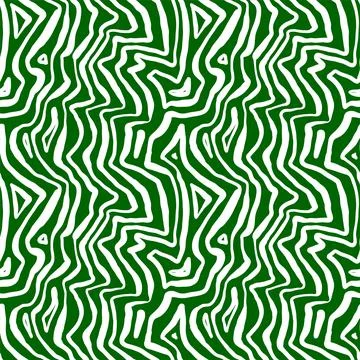 Seamless hand drawn ink pattern. Creative endless background with blots. Abst Illustrazione stock