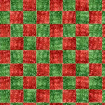 Seamless Hand Drawn Knitted pattern illustration. Illustrazione stock