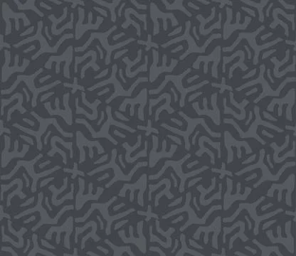 Seamless hand drawn tribal pattern. Vector background Stock-Illustration