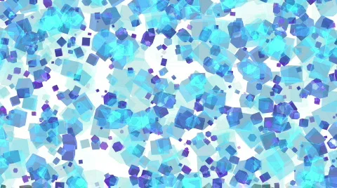 Seamless HD Cubes loop Stock Footage 754858