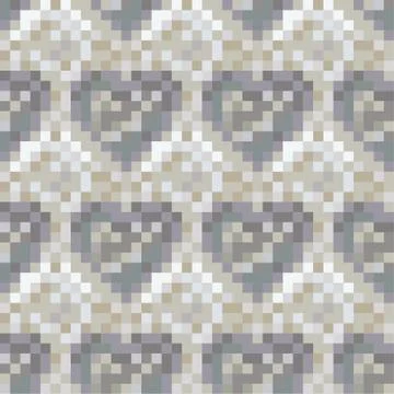 Seamless heart Stock Illustration