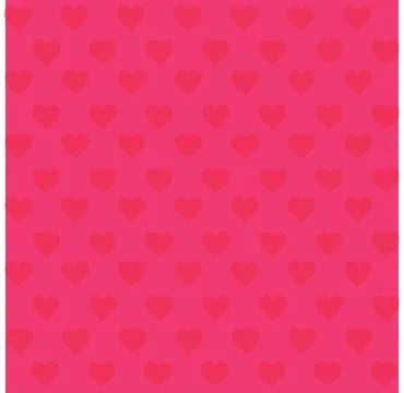 Seamless Heart Pattern Background for Valentine's Day Stock Illustration