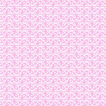 Seamless heart pattern of different sizes and shapes in pink and white on a.. Stock Illustration