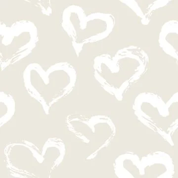 Seamless heart pattern Stock Illustration