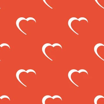 Seamless hearts pattern Stock Illustration