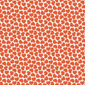 Seamless hearts pattern Stock Illustration