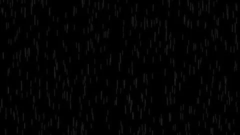 Seamless Heavy Rain Drops Overlay Loop - Transparent Background Weather Stock Footage 322150665