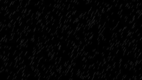 Seamless Heavy Rain Drops Overlay Loop - Transparent Background Weather Stock Footage 322150669