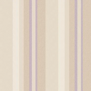 Seamless herringbone stripe pattern in soft beige and purple. This elegant, t Stock Illustration