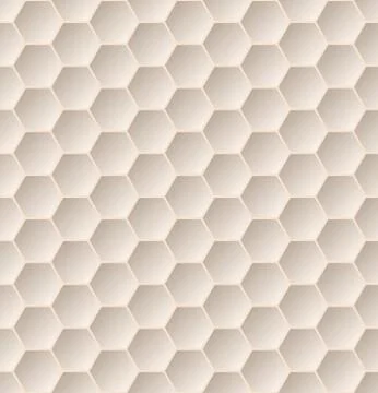 Seamless hexagon pattern background Stock Illustration