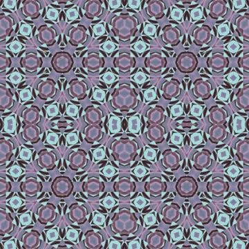 Seamless hexagon pattern turqoise gray Stock Illustration