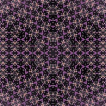Seamless hexagon pattern violet purple Stock Illustration