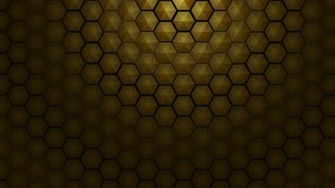Seamless hexagonal abstract geometric background pattern design for modern .. Stock Footage 346001050