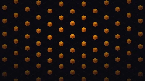 Seamless hexagonal pattern background texture for modern design and wallpaper Stock Footage 346006701