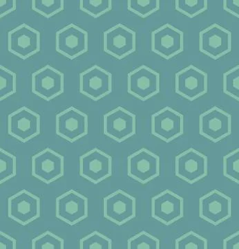 Seamless Hexagonal Pattern Stock Illustration