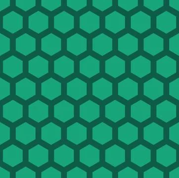 Seamless Hexagonal Pattern Stock Illustration