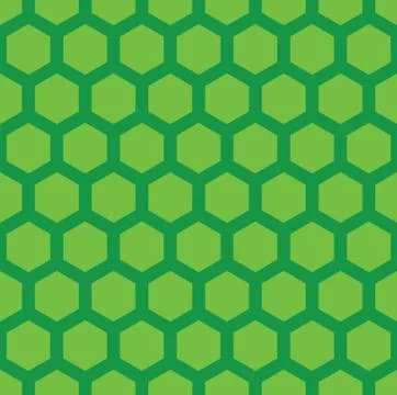 Seamless Hexagonal Pattern Stock Illustration