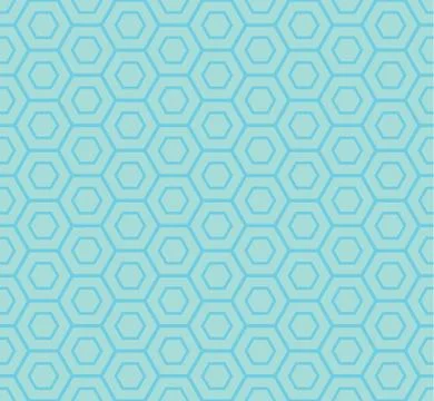 Seamless Hexagonal Pattern Stock Illustration