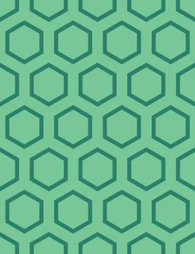 Seamless Hexagonal Pattern Stock Illustration