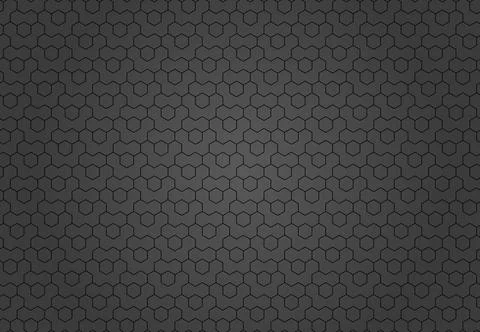 Seamless Hexagonal Pattern Ilustração Stock