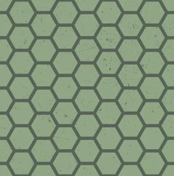 Seamless hexagonal vector pattern 스톡 일러스트