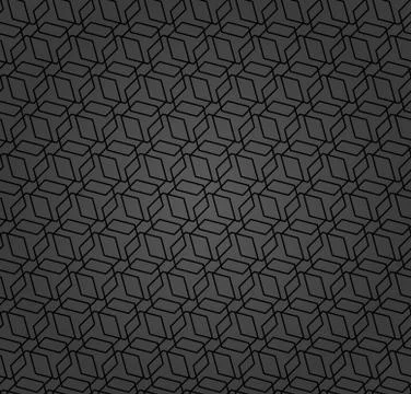 Seamless Hexagonal Vector Pattern Stock Illustration