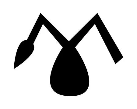 Seamless hieroglyphs Stock Illustration