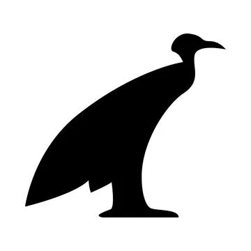 Seamless hieroglyphs Stock Illustration