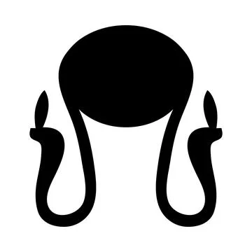Seamless hieroglyphs Stock Illustration