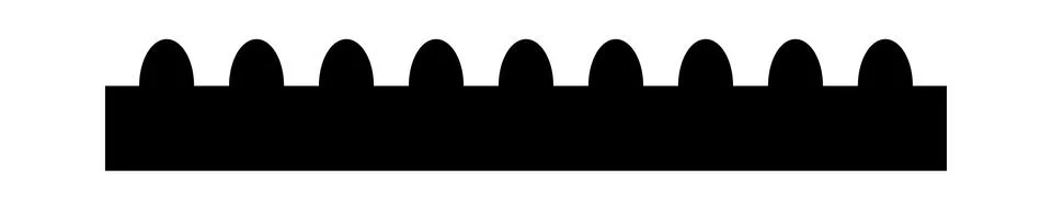 Seamless hieroglyphs Stock Illustration