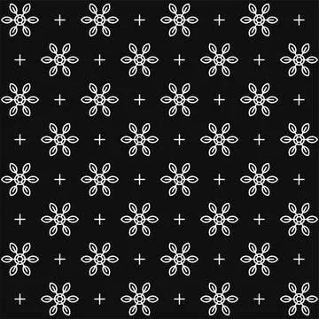Seamless Hipster Abstract Geometric Pattern. Line Style Background Vector 库存插图