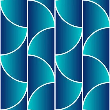 Seamless holographic pattern gradient geometry vector illustration Stock Illustration