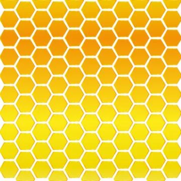 Seamless honeycomb background Stock Illustration