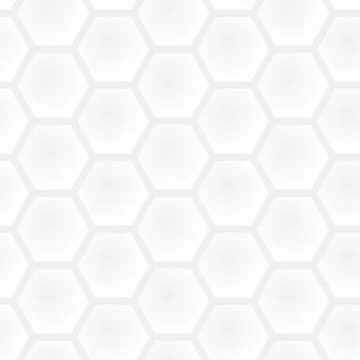 Seamless honeycomb light gray pattern - white and black simple graphic modern 스톡 일러스트