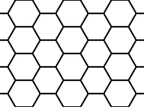 Seamless Honeycomb Shape Motifs Pattern, Beehive or Bee House Form Ilustración de archivo