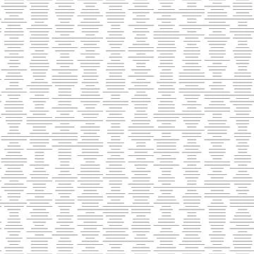 Seamless horizontal of dotted random chaotic line pattern. Vector Black Stock Illustration