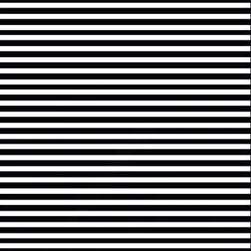 Seamless Horizontal lines pattern. Black lines on white background. Stock Illustration